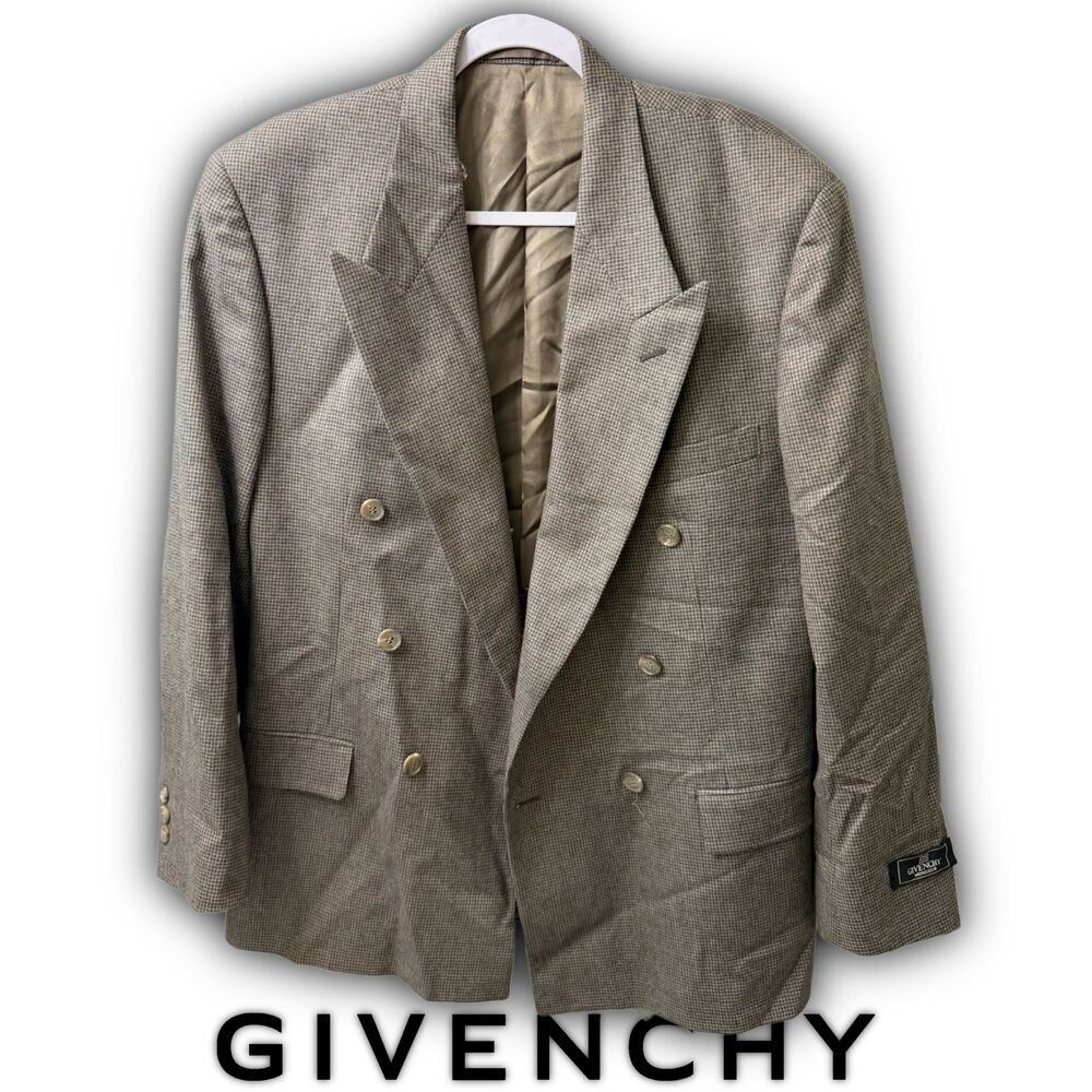Vintage Givenchy Double Breast Suit Coat